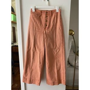 Madewell Wide Cropped Pants